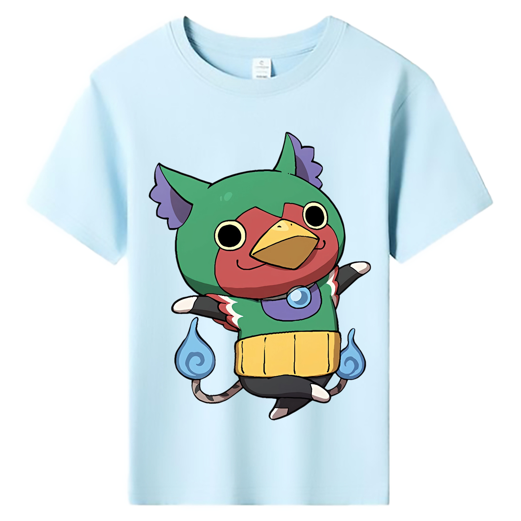（画像用） 妖怪ウォッチ Yo-kai Watch 綿100％キッズTシャツ（フロントプリント）
